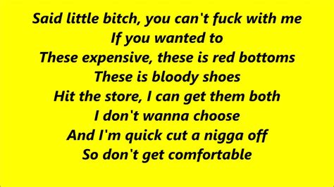 bodak lyrics|cardi lyrics bodak yellow.